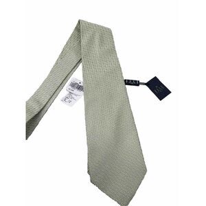 ELLE HOMME Silk Men's‎ Tie Yellow Chic Geometric Formal Business -New With Tags!